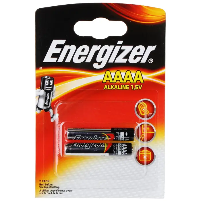 BATERIA ALKALICZNA BAT-AAAA*P2 1.5 V (AAAA) ENERGIZER